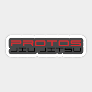 Protos Jiu Jitsu Sticker